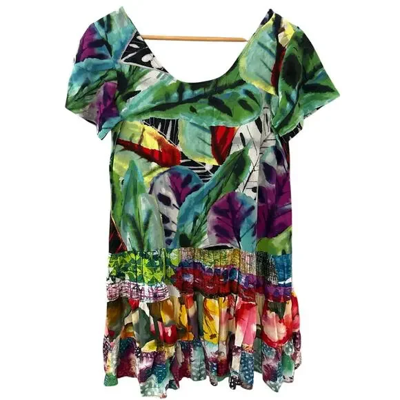 Jams World Jasper Print Hattie Mini Dress Size XS - Picture 3 of 10